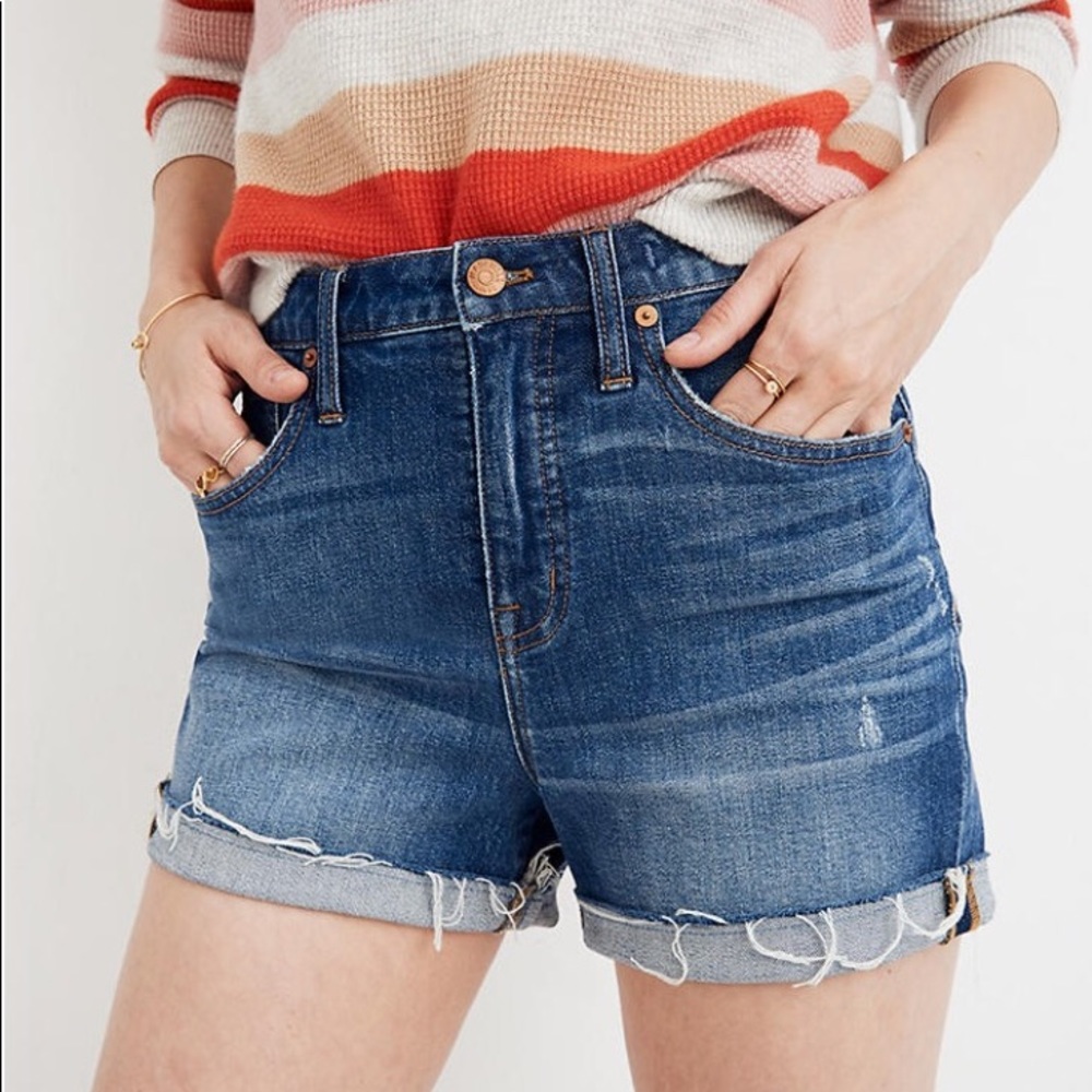 Madewell High-Rise Denim Shorts